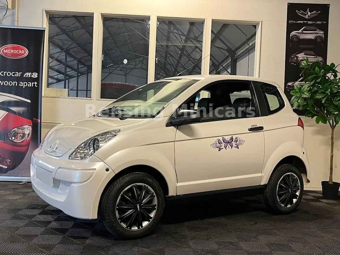 Aixam GT Sport Mopedauto Leichtmobile Microcar 45 KM/H Alb - 1