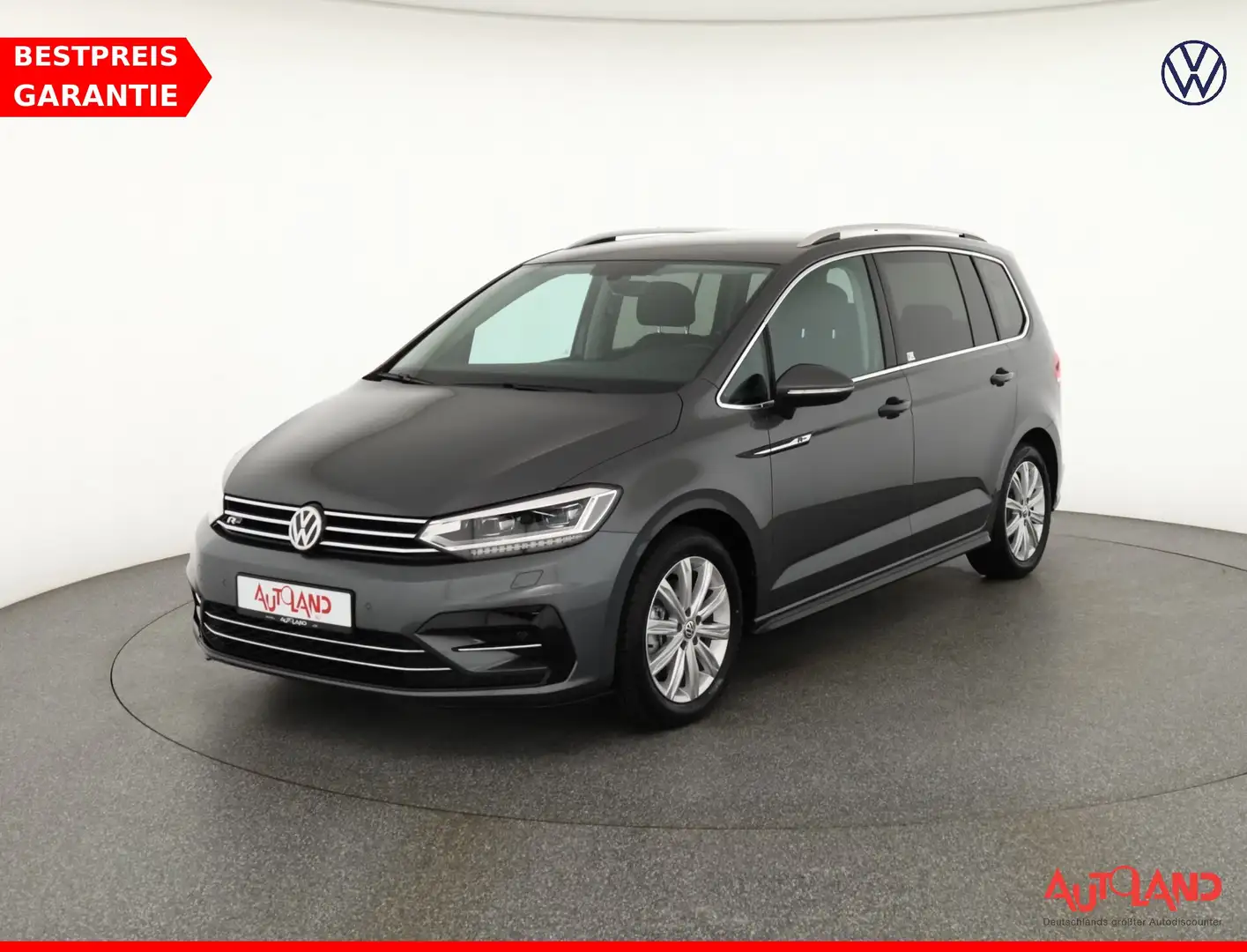 Volkswagen Touran 1.4 TSI DSG R-Line LED Navi 7-Sitzer Gris - 1