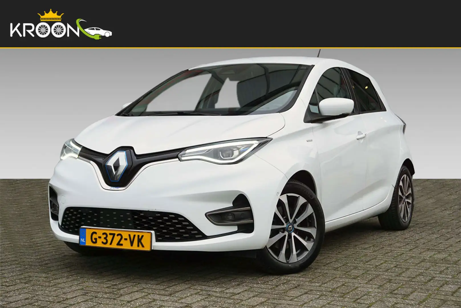 Renault ZOE R135 Edition One 52kWh KOOP ACCU SOH 91% Biały - 1