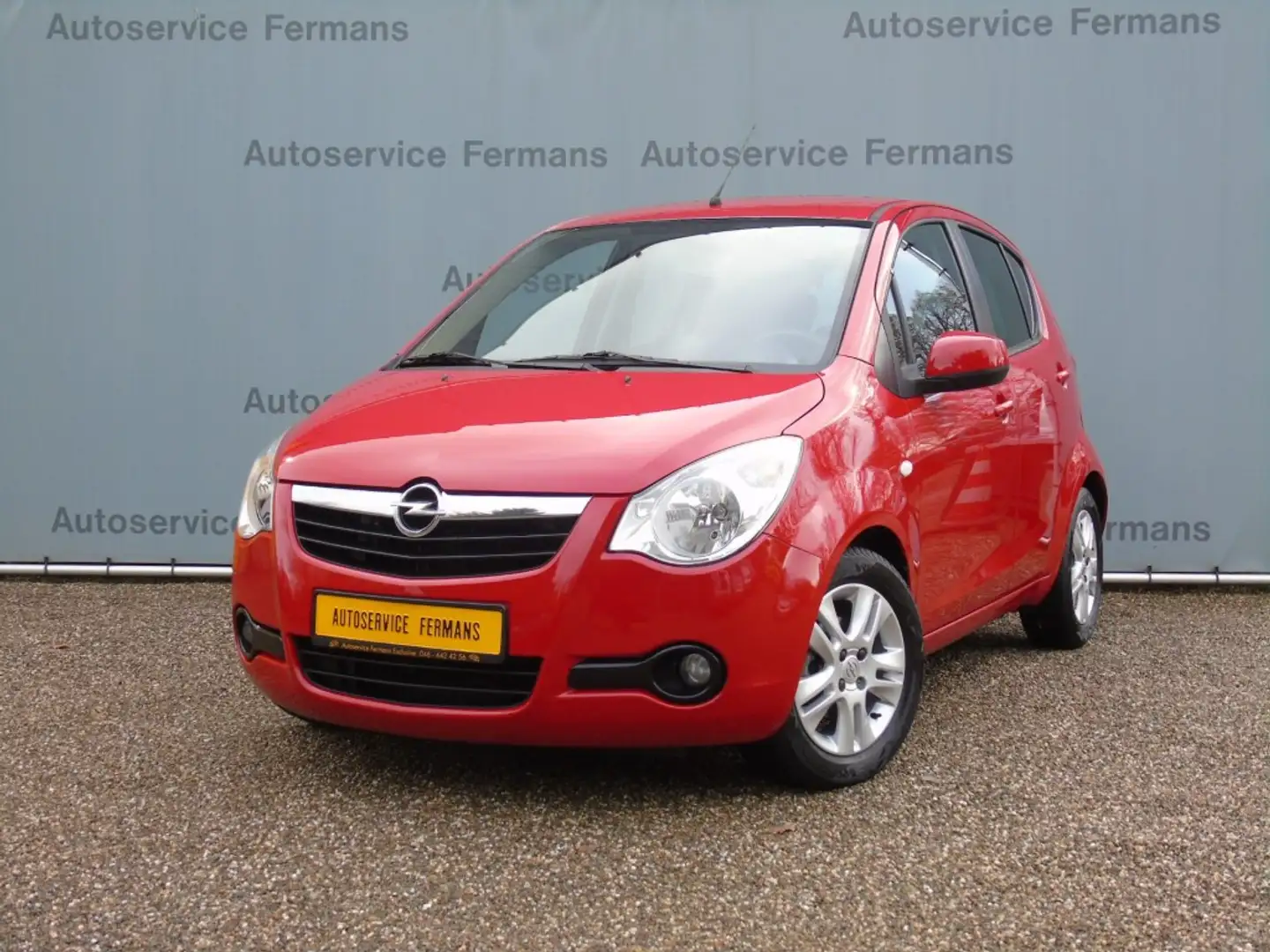 Opel Agila 1.2i Edition Automaat - 2012 - 78DKM - Airco - lm Rood - 1