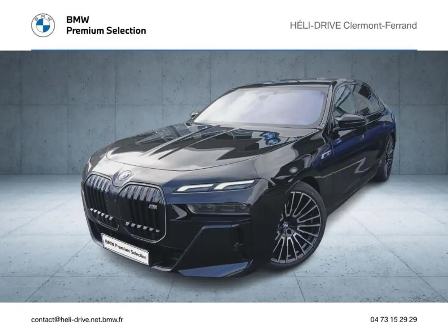BMW 760 M760eA xDrive 571ch M Performance Noir - 1