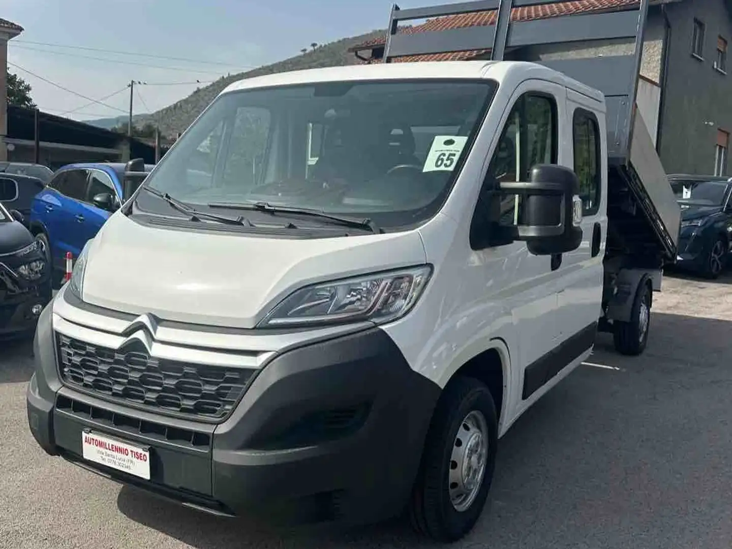 Citroen jumper ribaltabille doppia cabina 35 CV 140 Bianco - 2