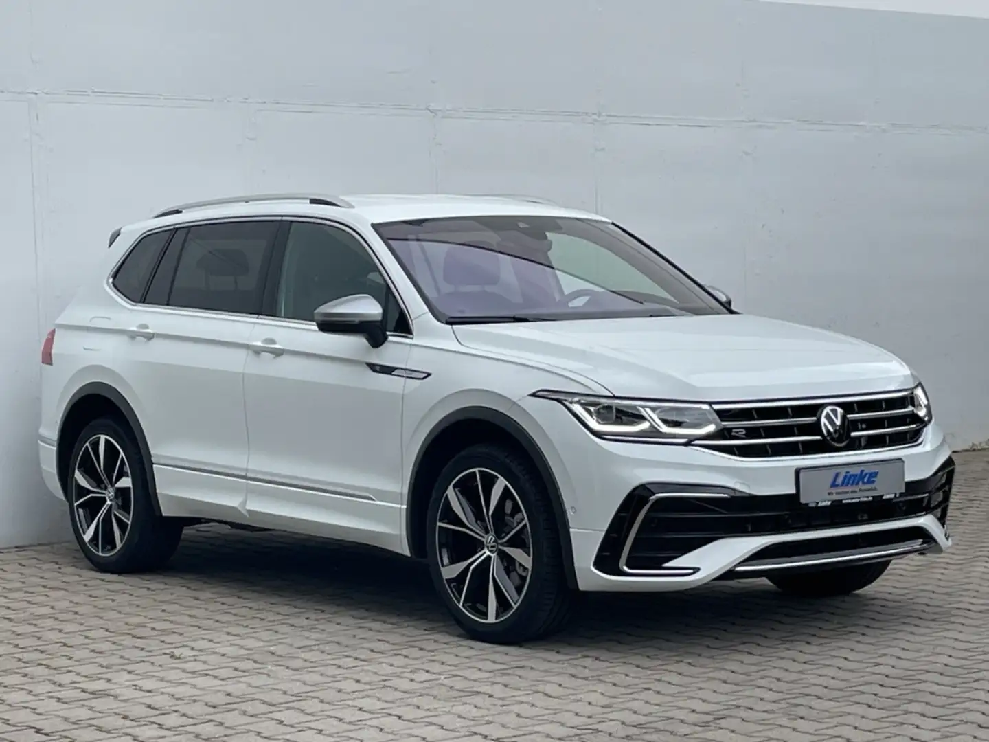 Volkswagen Tiguan Allspace R-Line 2.0TDI 4MOTION AHK/Kamera/Navi Weiß - 2