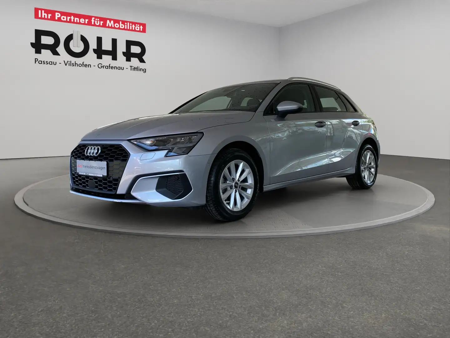 Audi A3 Sportback (NAVI.SHZ.PDC.DAB.virtual cockpit plus) Argento - 2