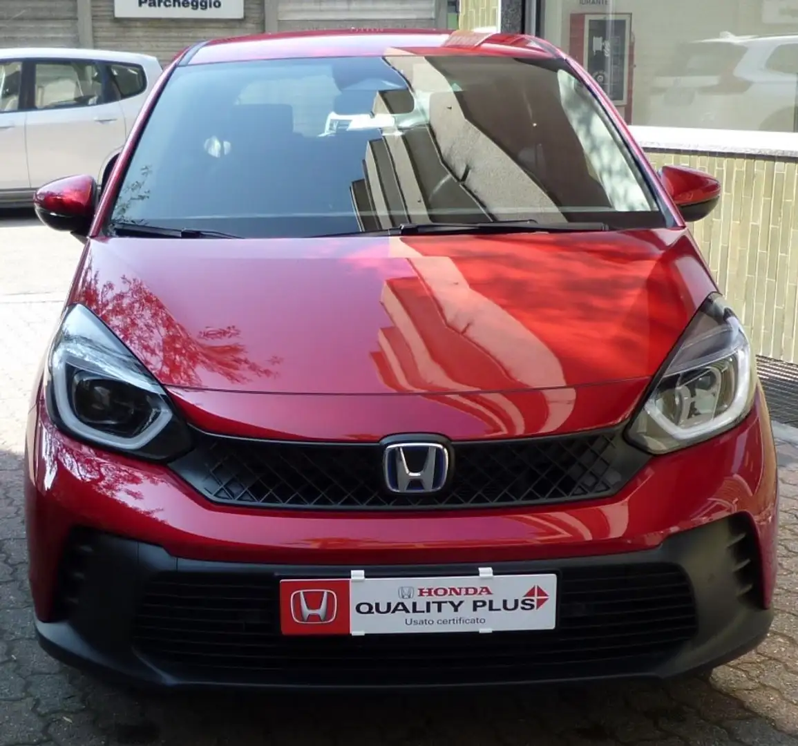 Honda Jazz Jazz 1.5 hev Elegance ecvt Červená - 1