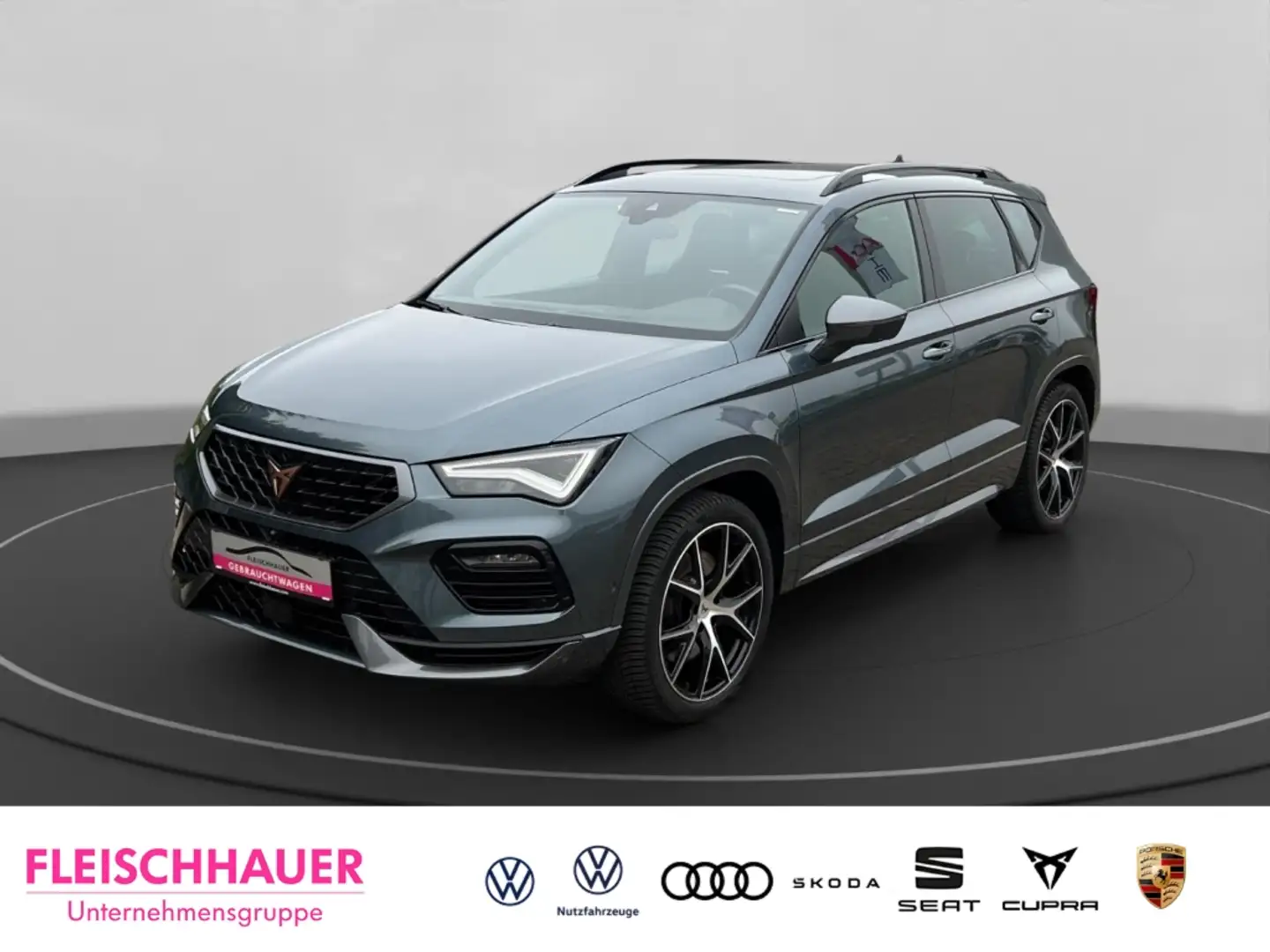CUPRA Ateca 4Drive TSI 2.0 DSG+ACC+SHZ+KLIMAAUT Grau - 1