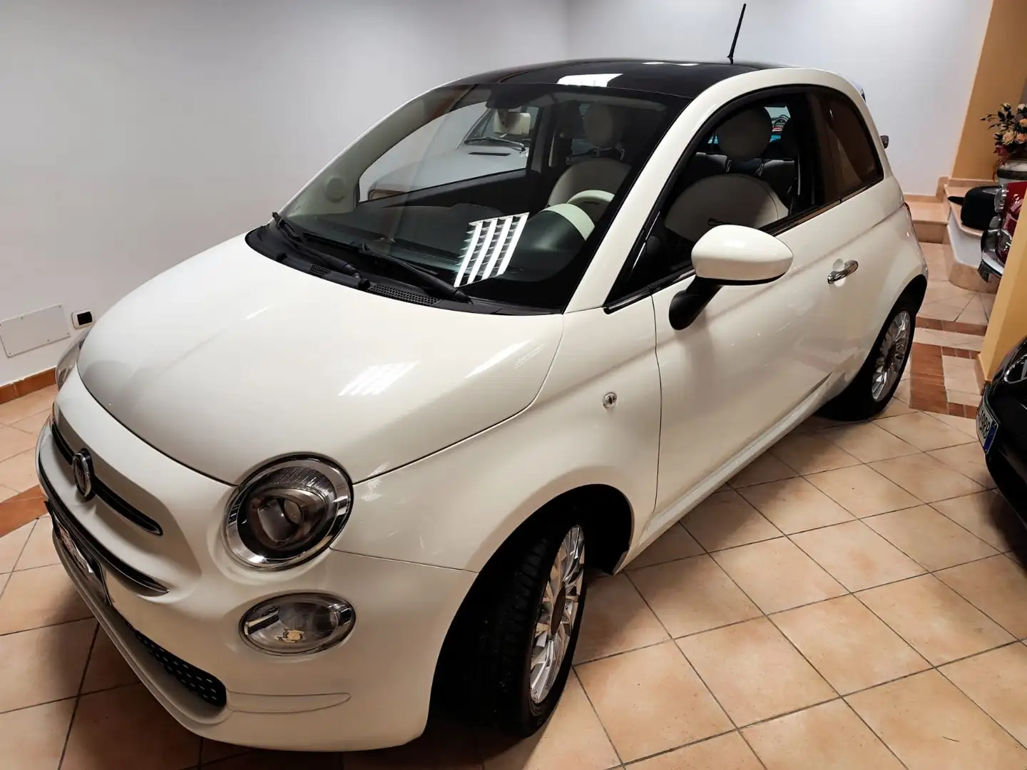 Fiat 500 500 1.2 Lounge 69cv Wit - 1