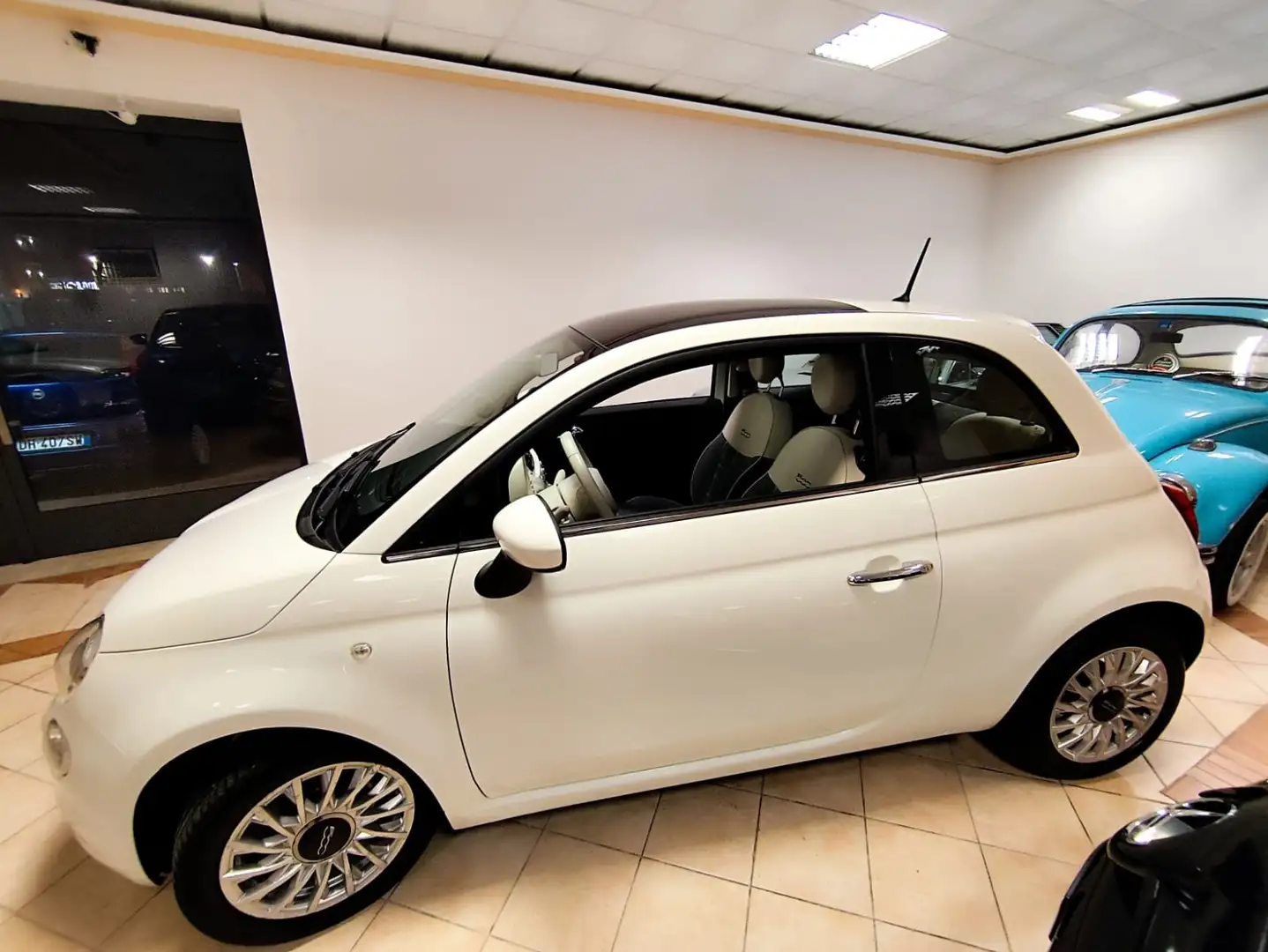 Fiat 500 500 1.2 Lounge 69cv Wit - 2