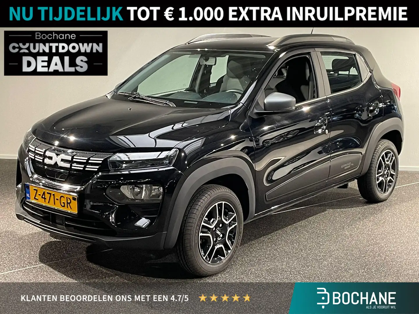 Dacia Spring Expression 27 kWh Zwart - 1