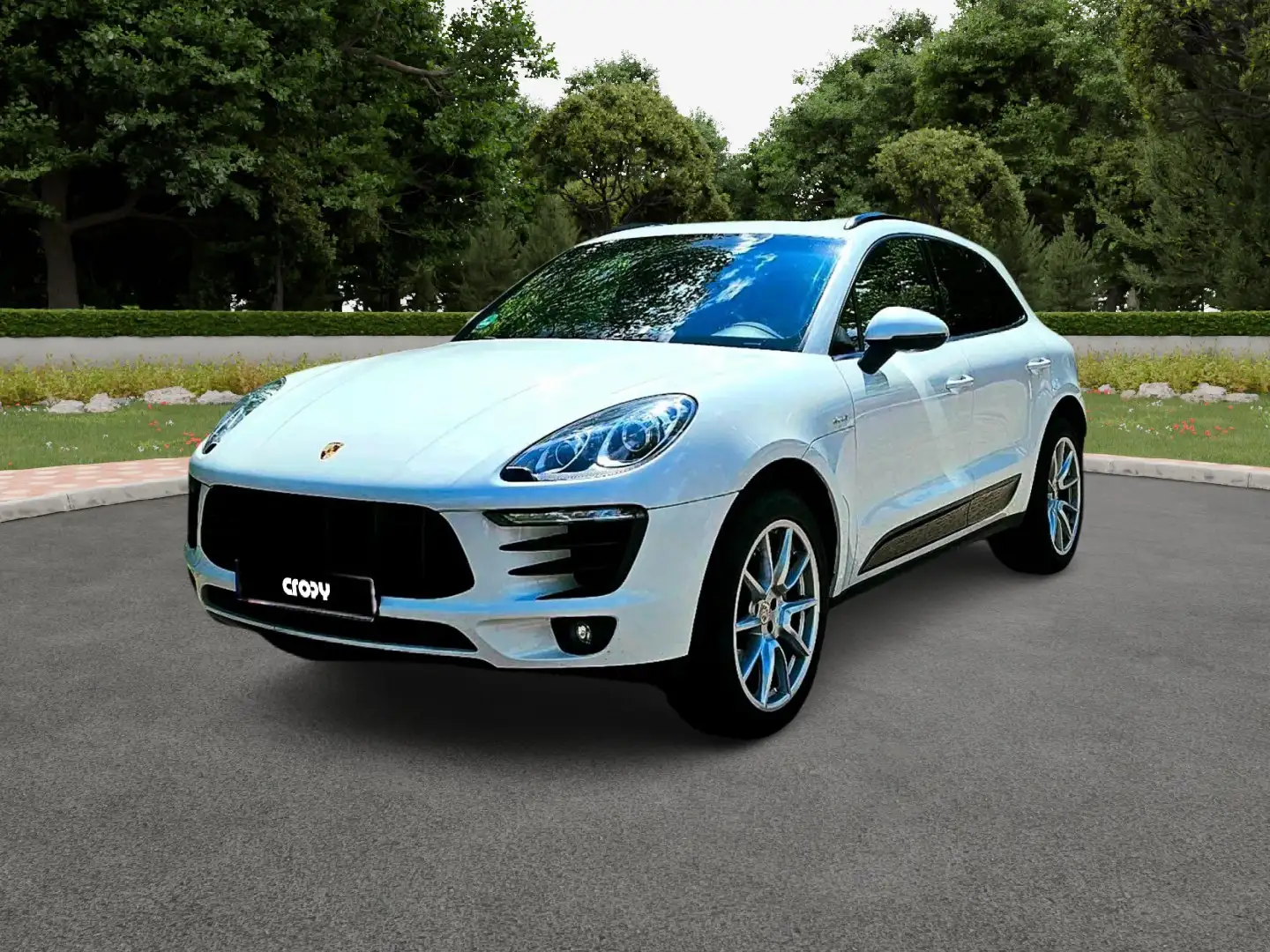 Porsche Macan Macan S Disl,Digital Stoppuhr,Pano,Kamra,Sihzg,ALU White - 1