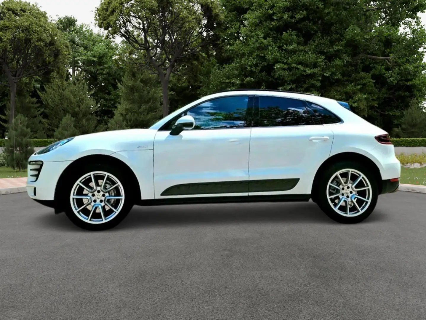 Porsche Macan Macan S Disl,Digital Stoppuhr,Pano,Kamra,Sihzg,ALU White - 2