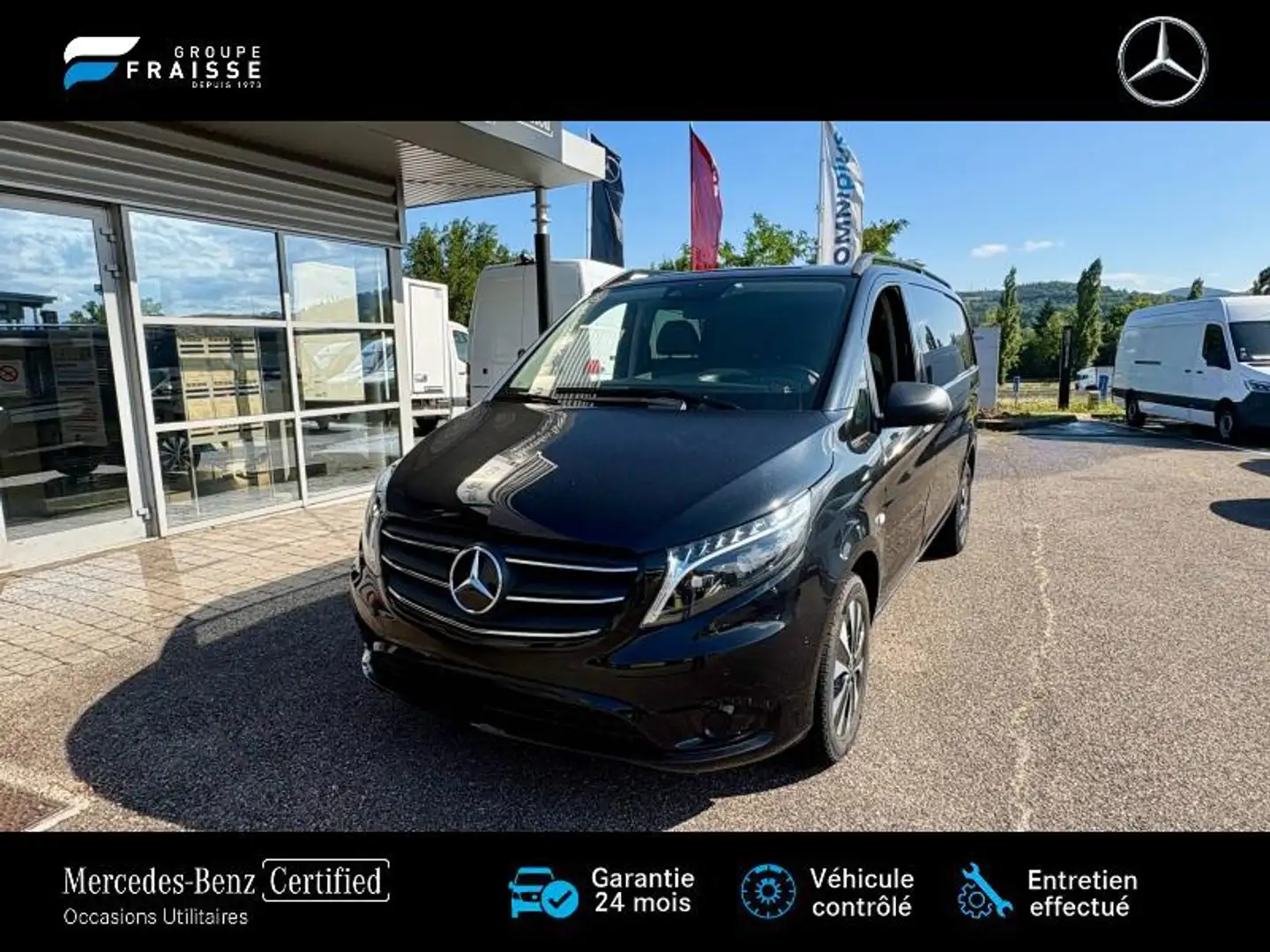 Mercedes-Benz Vito 119 CDI Mixto Long Select Propulsion 9G-Tronic Nero - 1