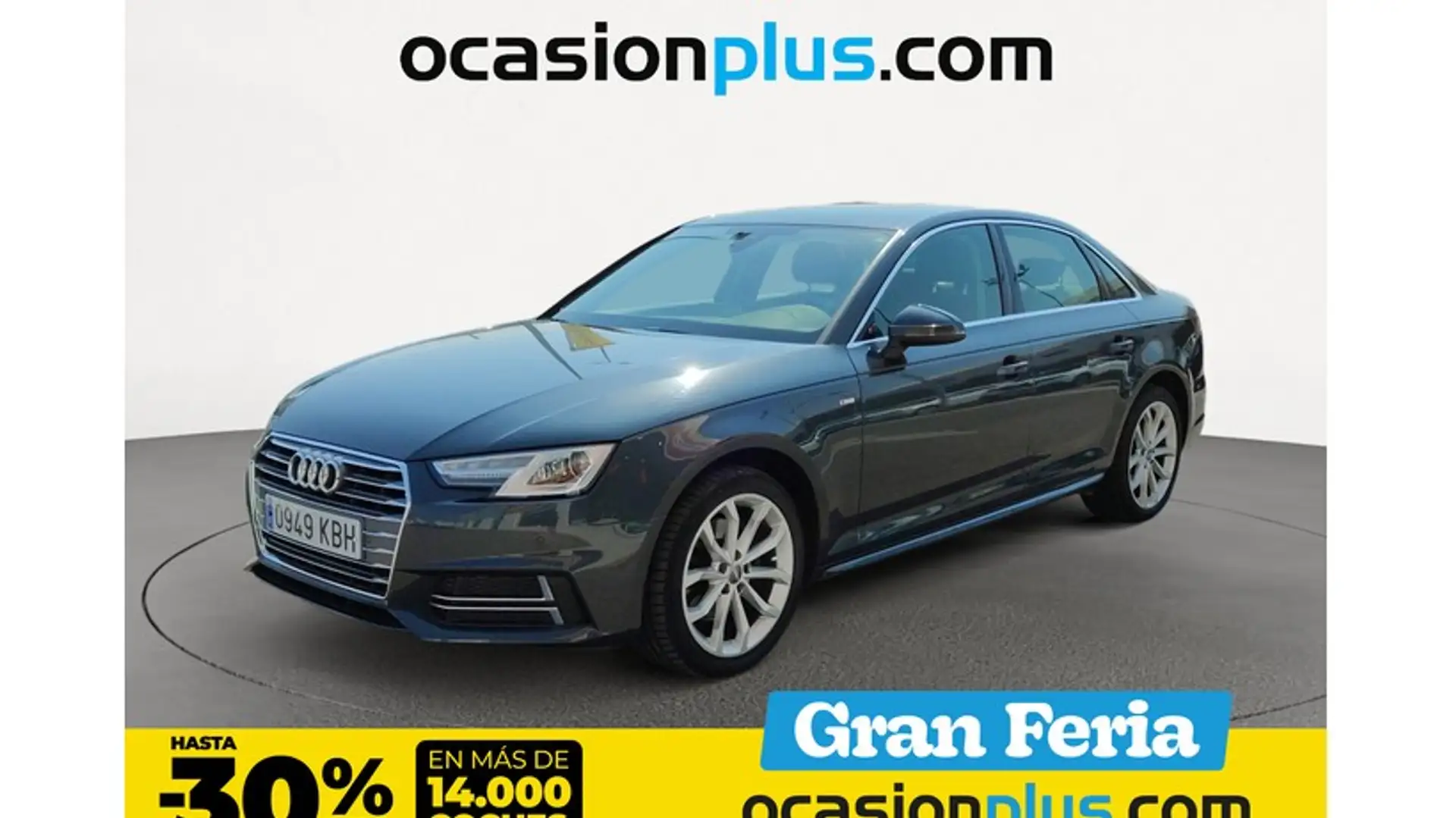 Audi A4 2.0TDI S line edition 110kW Gris - 1