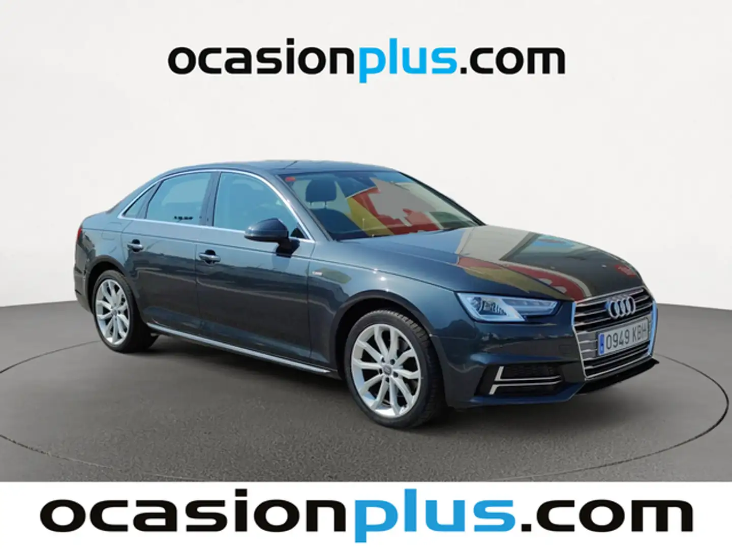 Audi A4 2.0TDI S line edition 110kW Gris - 2