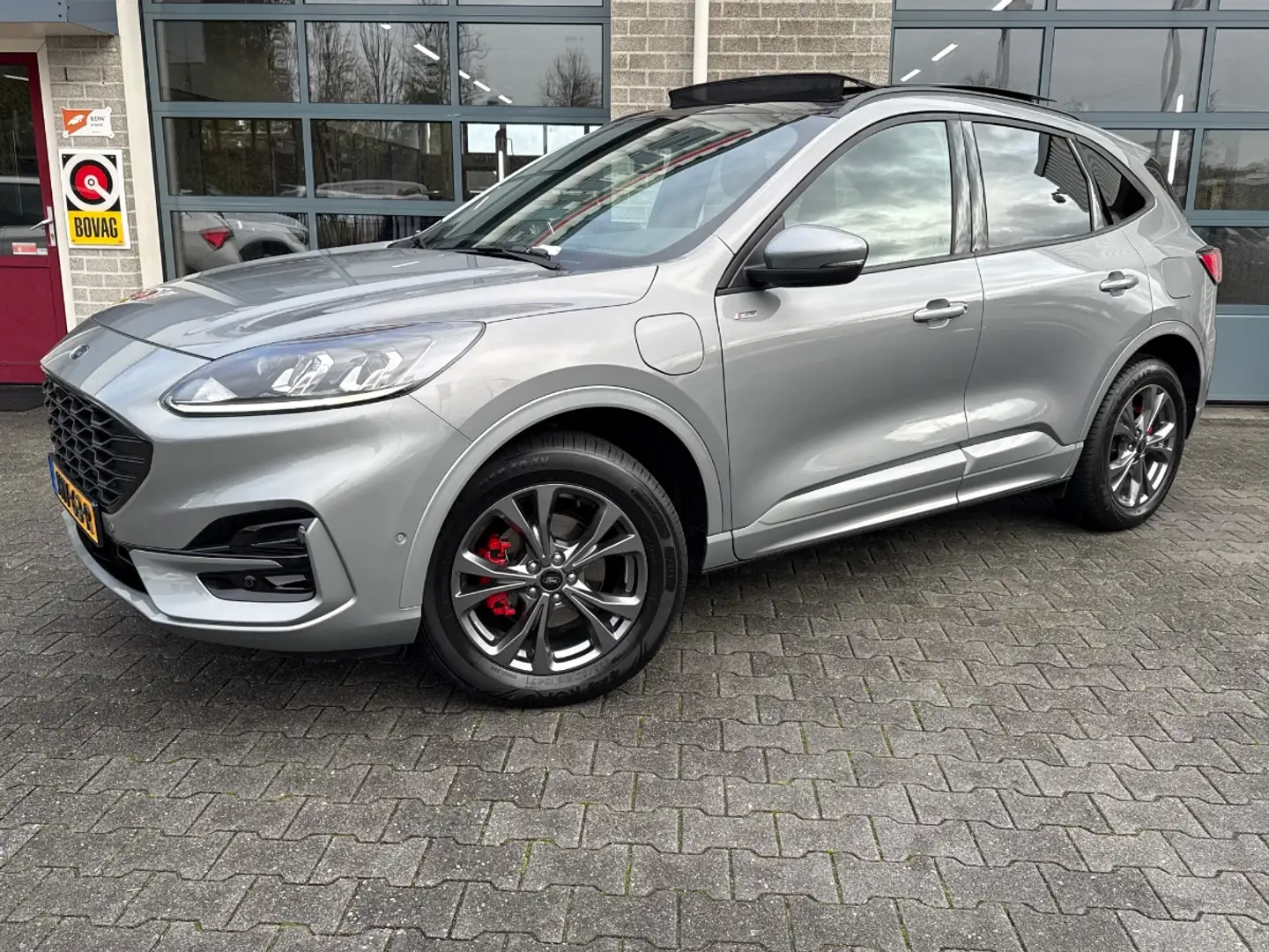Ford Kuga 2.5 PHEV ST-Line X | SCHUIFDAK | PARKEERCAMERA | Grijs - 1