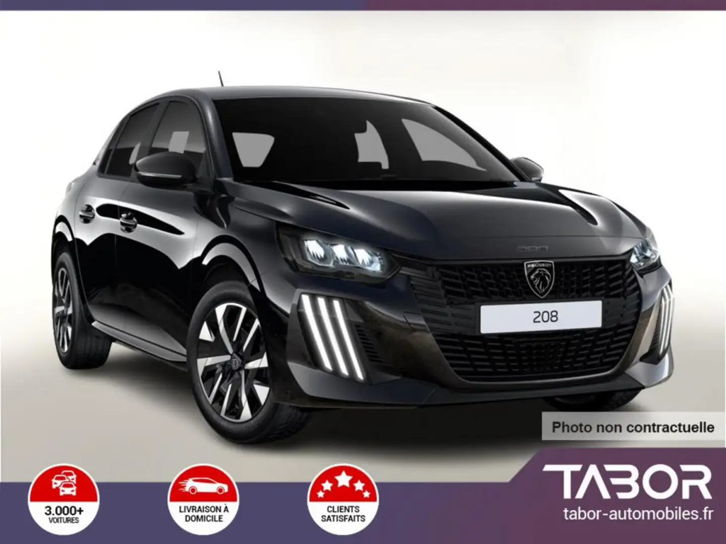 Peugeot 208 MHEV 110 DSC6 Style LED PDC MirrorL Noir - 1