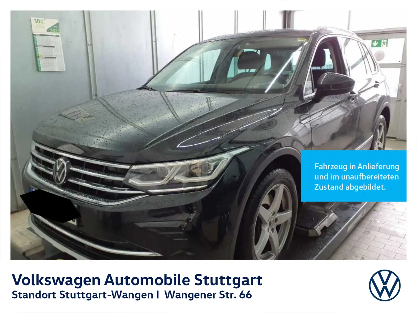 Volkswagen Tiguan Elegance 2.0 TSI DSG Navi Kamera AHK ACC Schwarz - 1