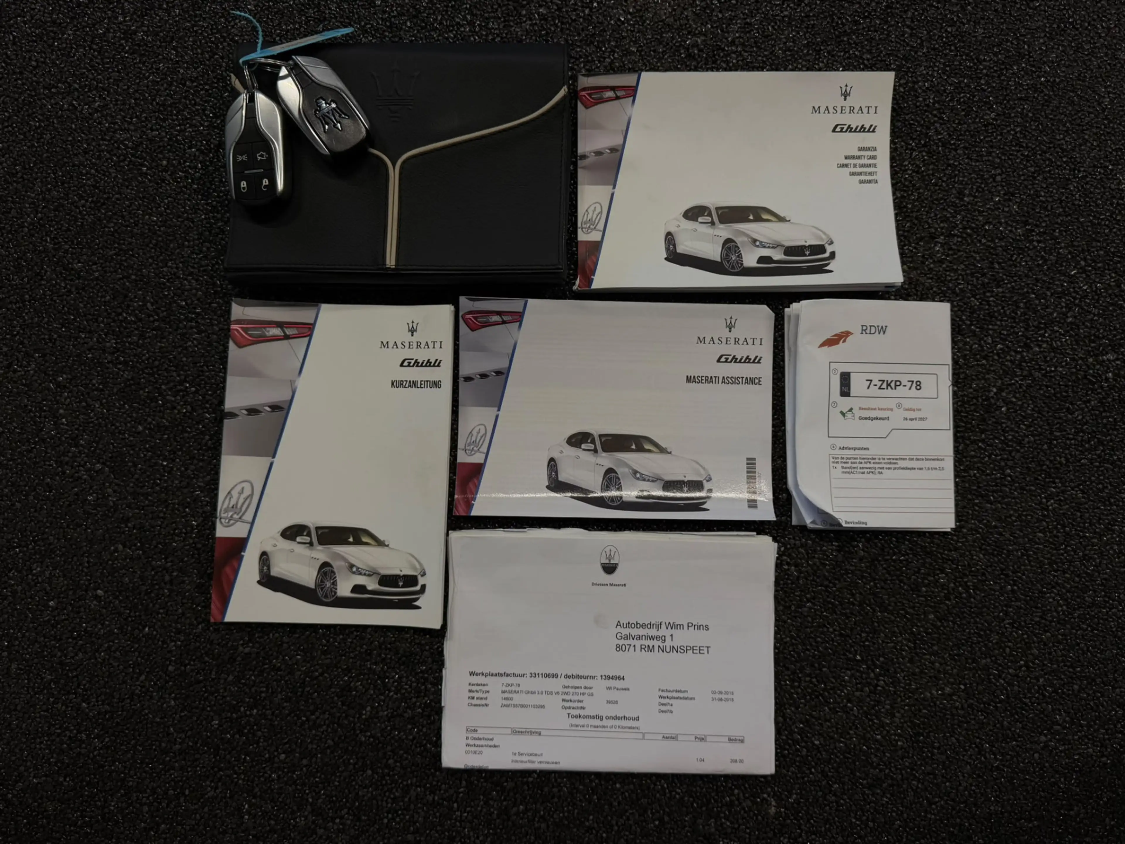 Maserati Ghibli 3.0 V6 D Schuifdak Pearlwhite Keyless Camera — photo 27