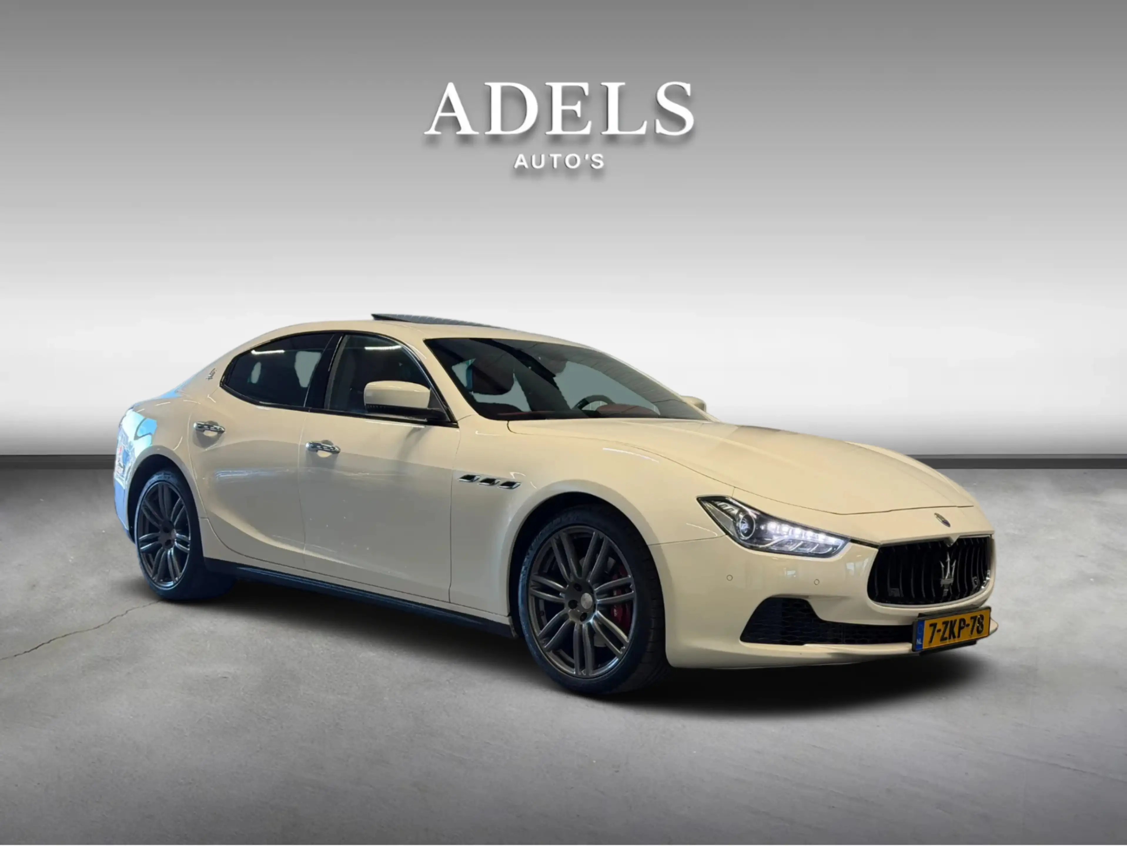 Maserati Ghibli 3.0 V6 D Schuifdak Pearlwhite Keyless Camera — photo 2