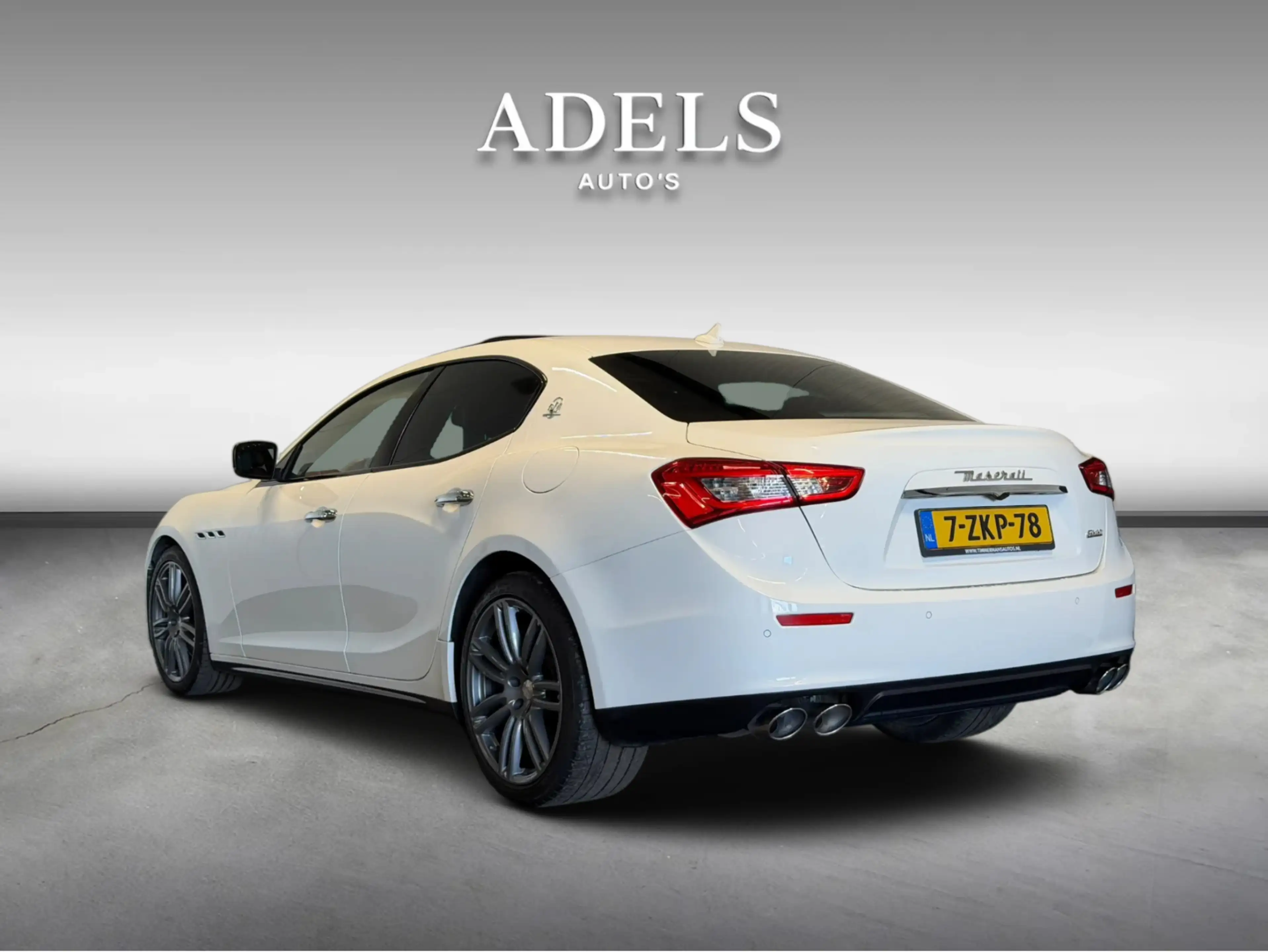 Maserati Ghibli 3.0 V6 D Schuifdak Pearlwhite Keyless Camera — photo 8