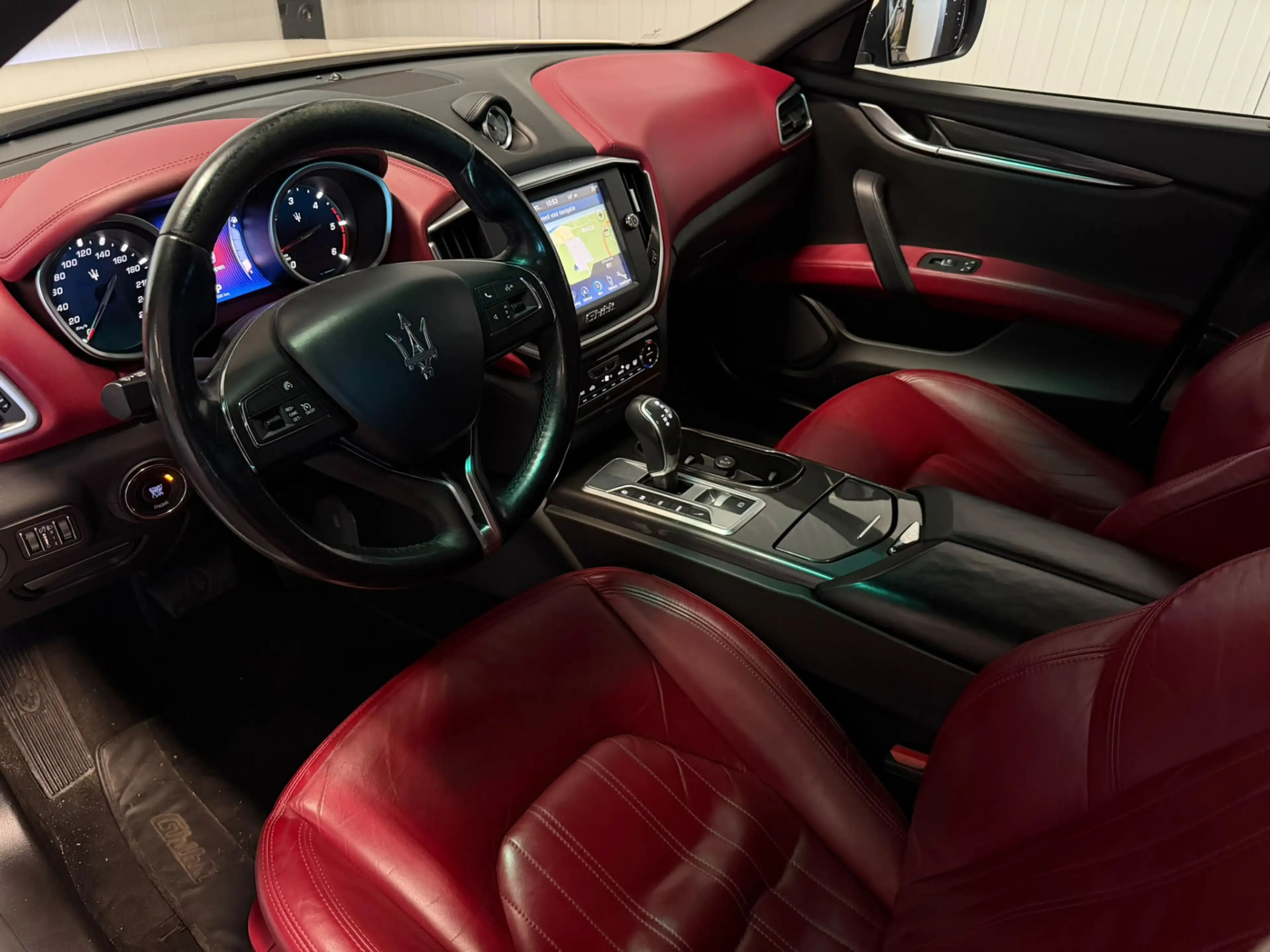 Maserati Ghibli 3.0 V6 D Schuifdak Pearlwhite Keyless Camera — photo 9