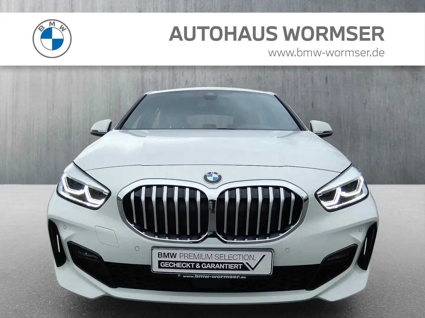 BMW 118 i M Sport DAB LED WLAN Tempomat Klimaaut. Weiß - 2