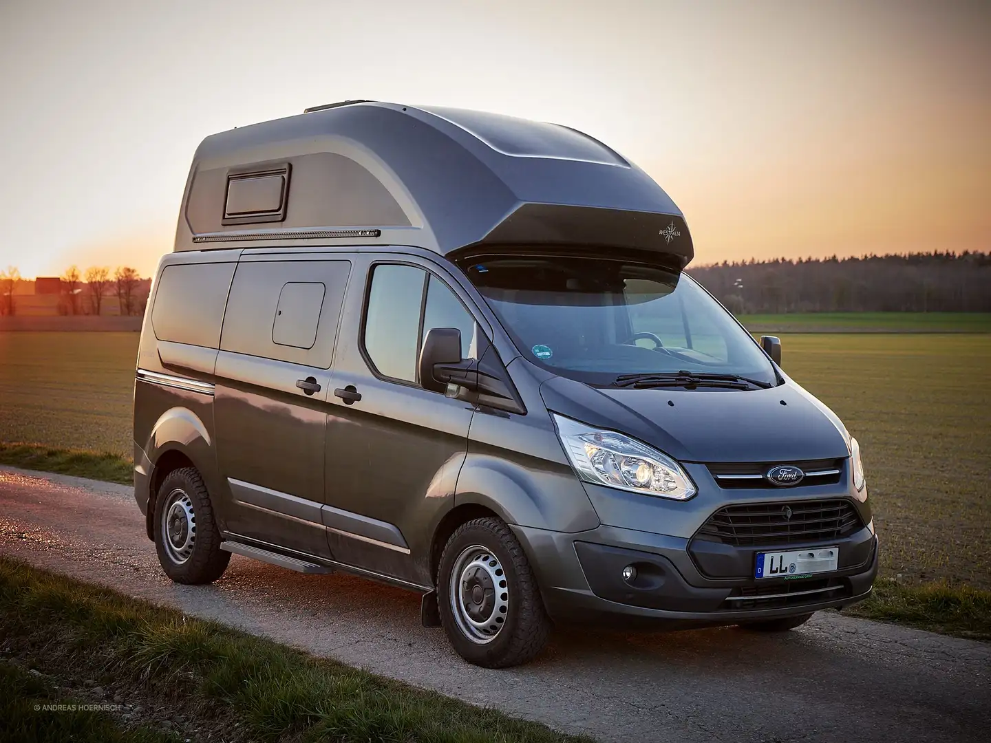 Ford Transit Custom NUGGET HD mit Holraumversiegelung Grau - 1