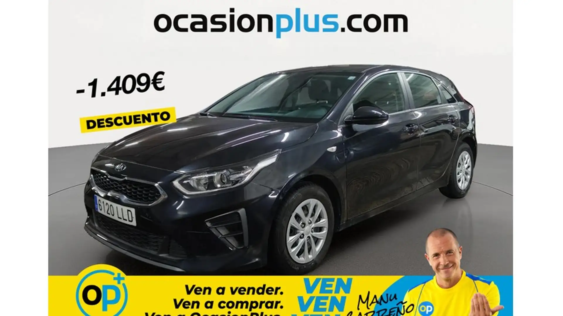 Kia Ceed / cee'd 1.0 T-GDI Eco-Dynamics Concept 120 Negro - 1