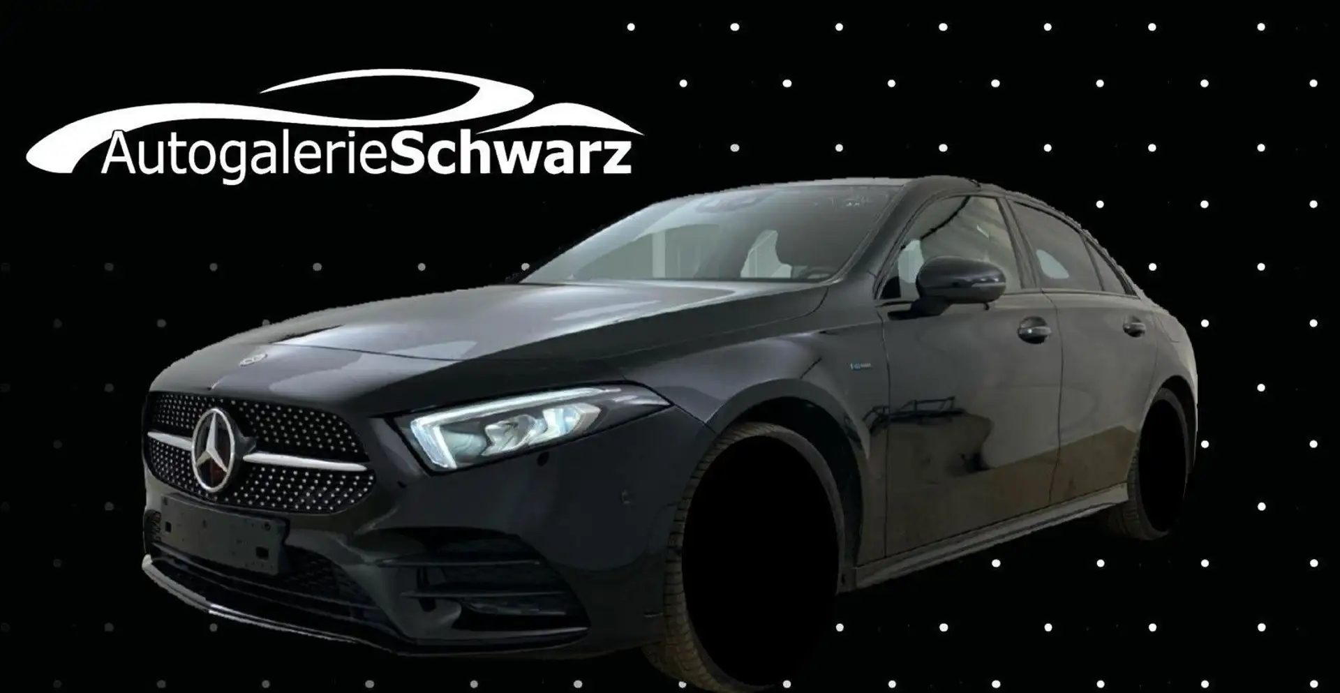 Mercedes-Benz A 250 e Limo 8G AMG NIGHT LED AUGR+SOUND AMB PANO Negro - 1