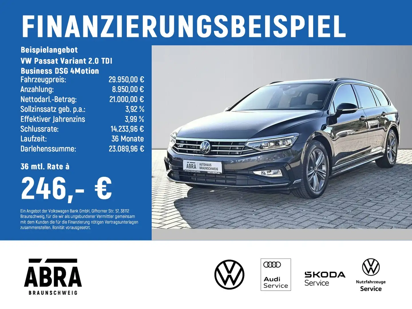Volkswagen Passat Variant 2.0 TDI Business DSG 4Motion Gris - 2