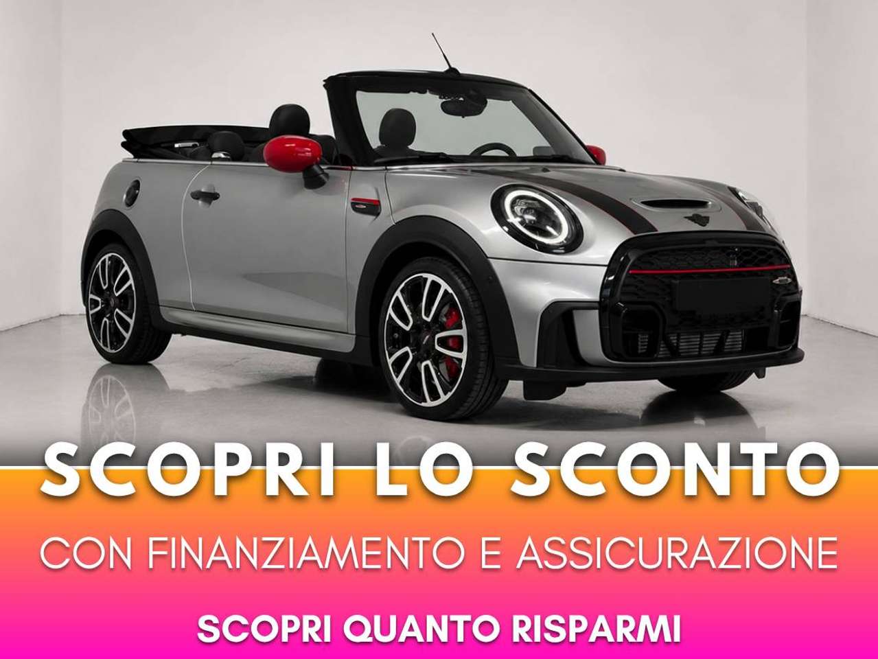 MINI John Cooper Works Cabrio 2.0 231 cv + 4 gomme invernali comprese