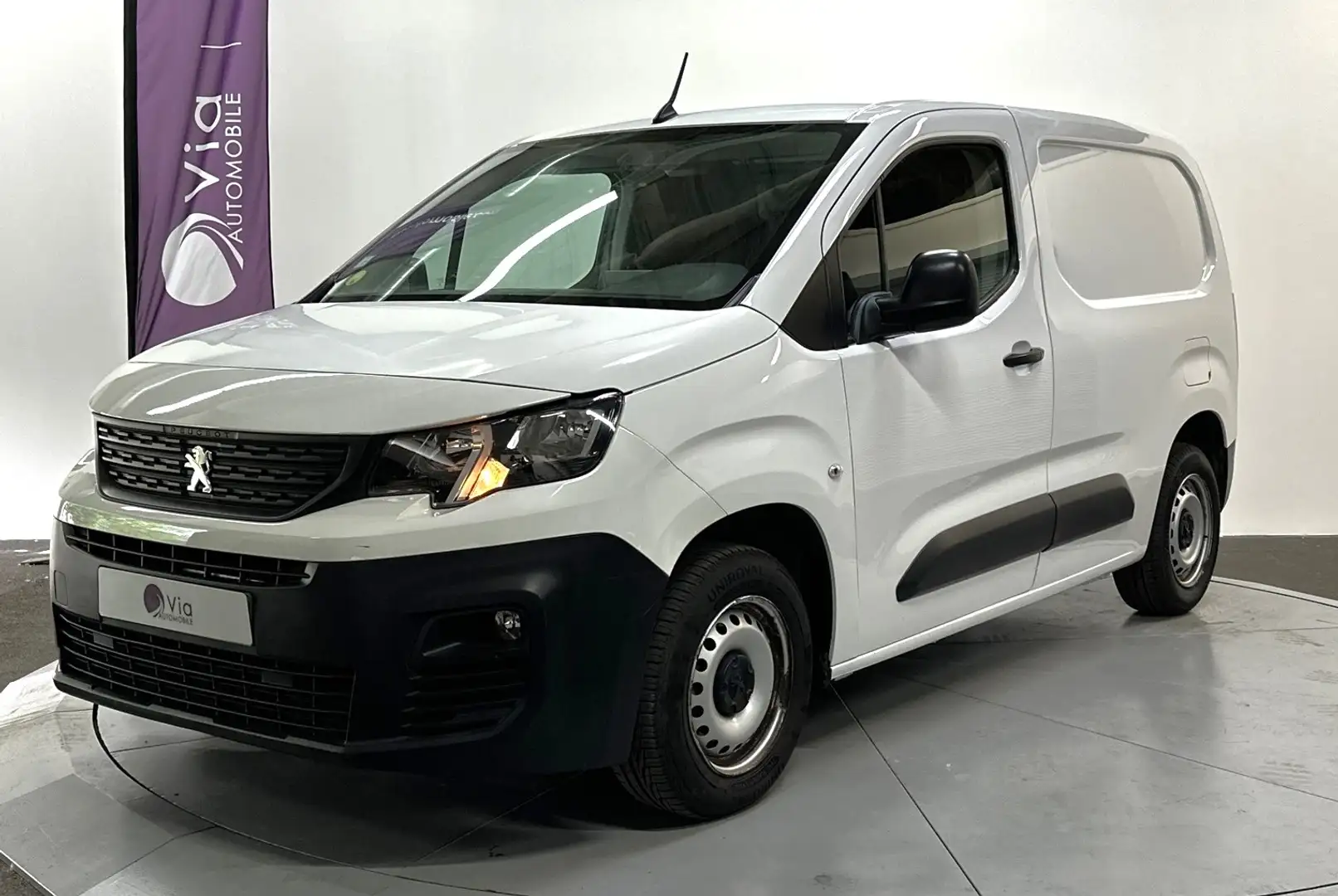 Peugeot Partner STANDARD 650 KG BLUEHDI 75 BVM5 PREMIUM / 2 ème Ma Blanc - 1