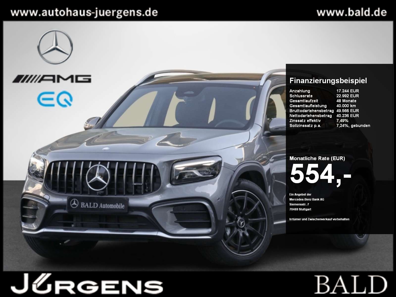 Brugt Mercedes Benz Glb-Class 35 AMG