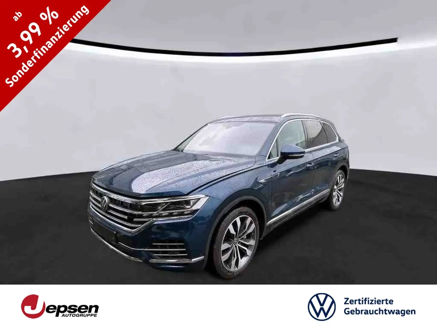 Volkswagen Touareg Elegance 3.0 eHybrid 4M Autom. Pano+Leder Bleu - 1