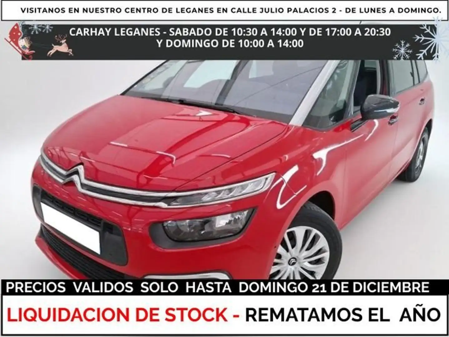Citroen C4 Business + 1.5 BlueHDi 130CV Rouge - 1