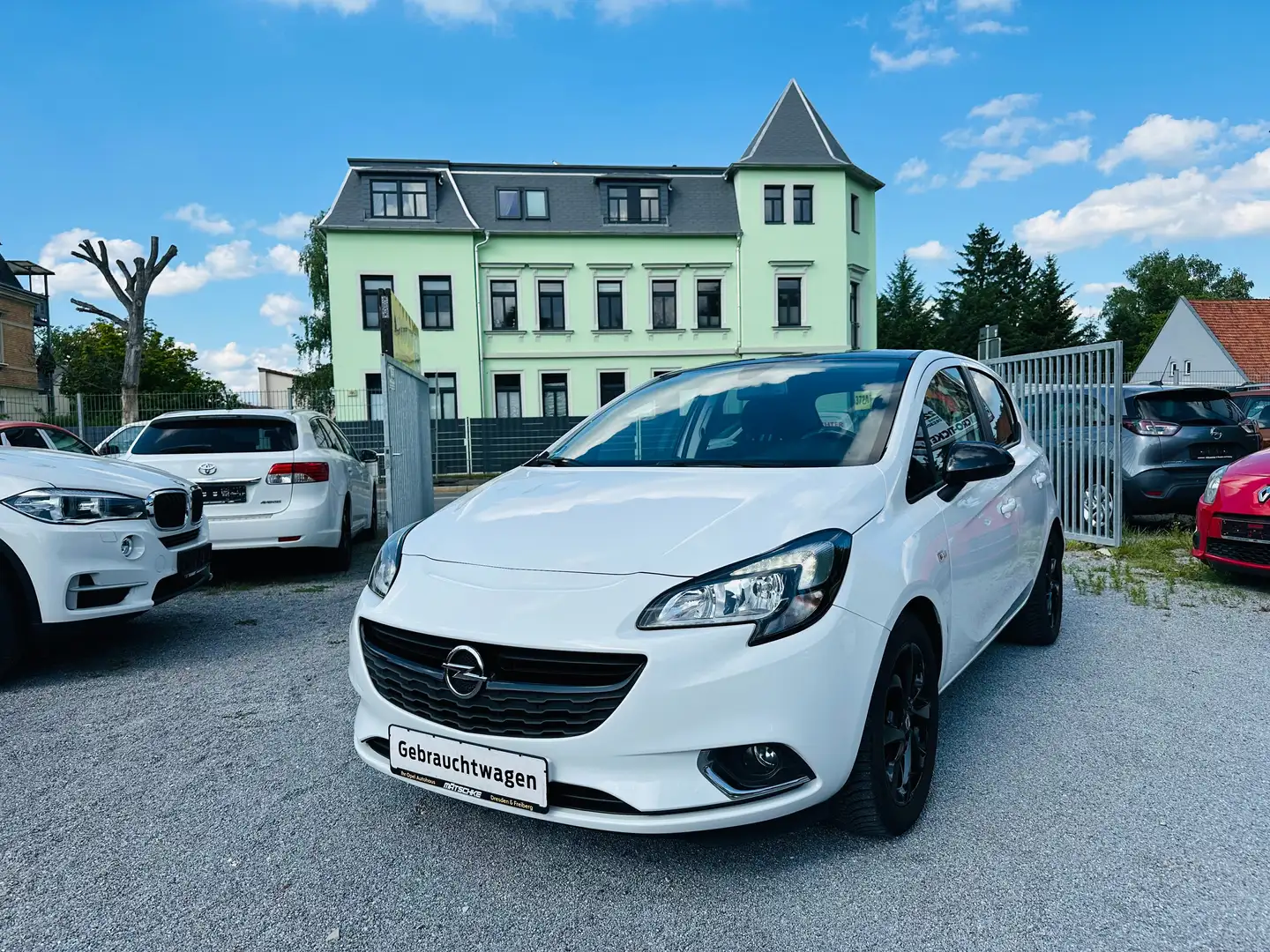 Opel Corsa Color Edition 2.HAND 98000 KM KLIMA ALU APH SH Weiß - 2