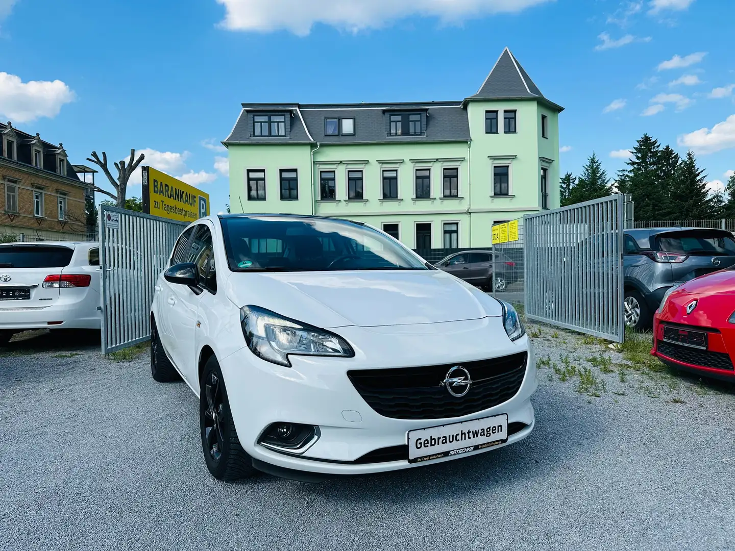 Opel Corsa Color Edition 2.HAND 98000 KM KLIMA ALU APH SH Weiß - 1