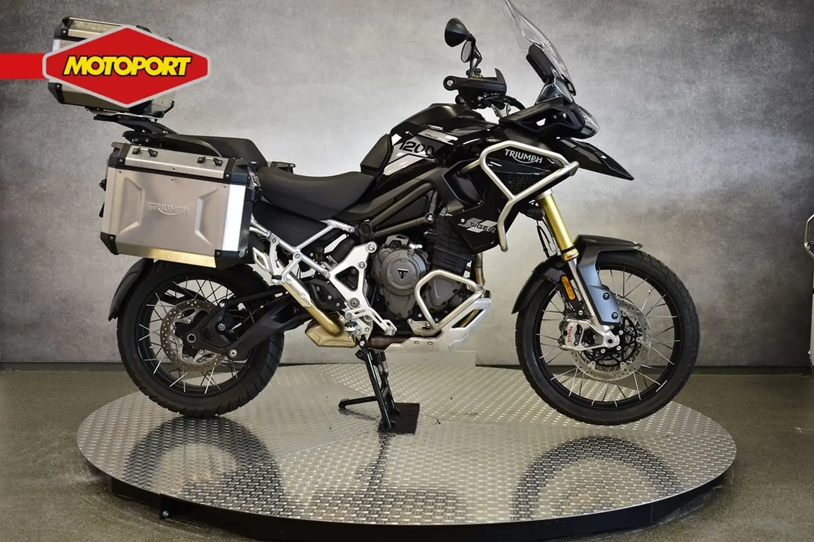 Triumph Tiger 1200 RALLY PRO Zwart - 1