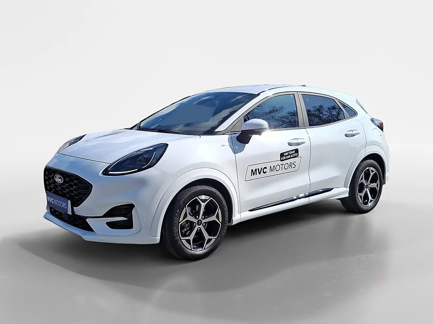 Ford Puma 1,0 EcoBoost Hybrid ST-Line Weiß - 2