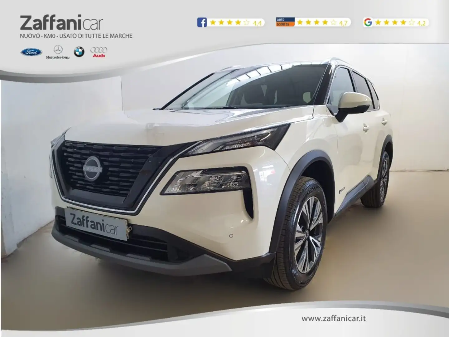 Nissan X-Trail e-Power e-4orce 4WD 5 posti N-Connecta Bianco - 1