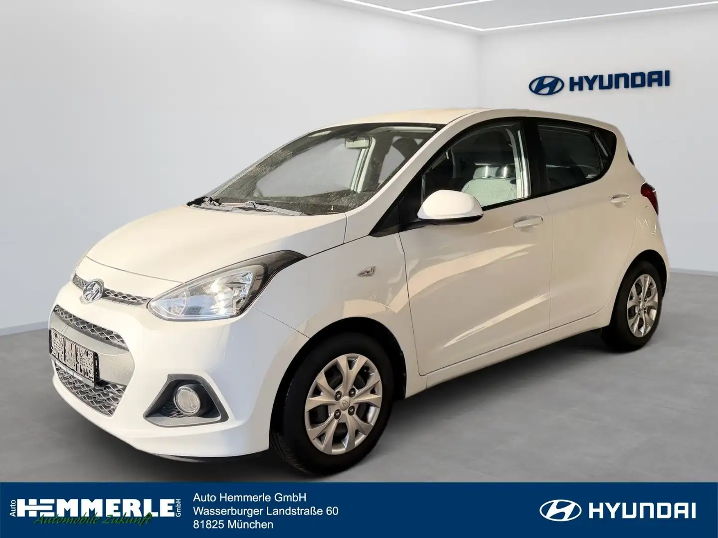 Hyundai i10 Trend*TEMPO*SzHZ*LenkHZ*KLIMA*RADIO* Blanc - 1