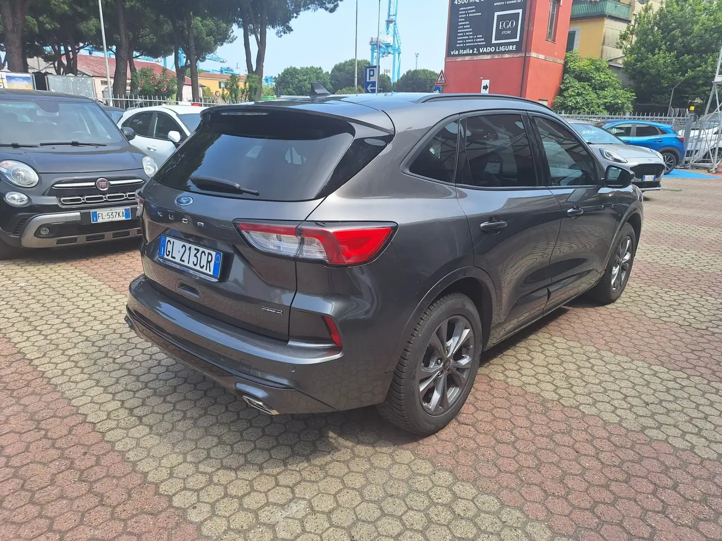 Ford Kuga 2.5 Full Hybrid 190 CV CVT AWD ST-Line Grijs - 2