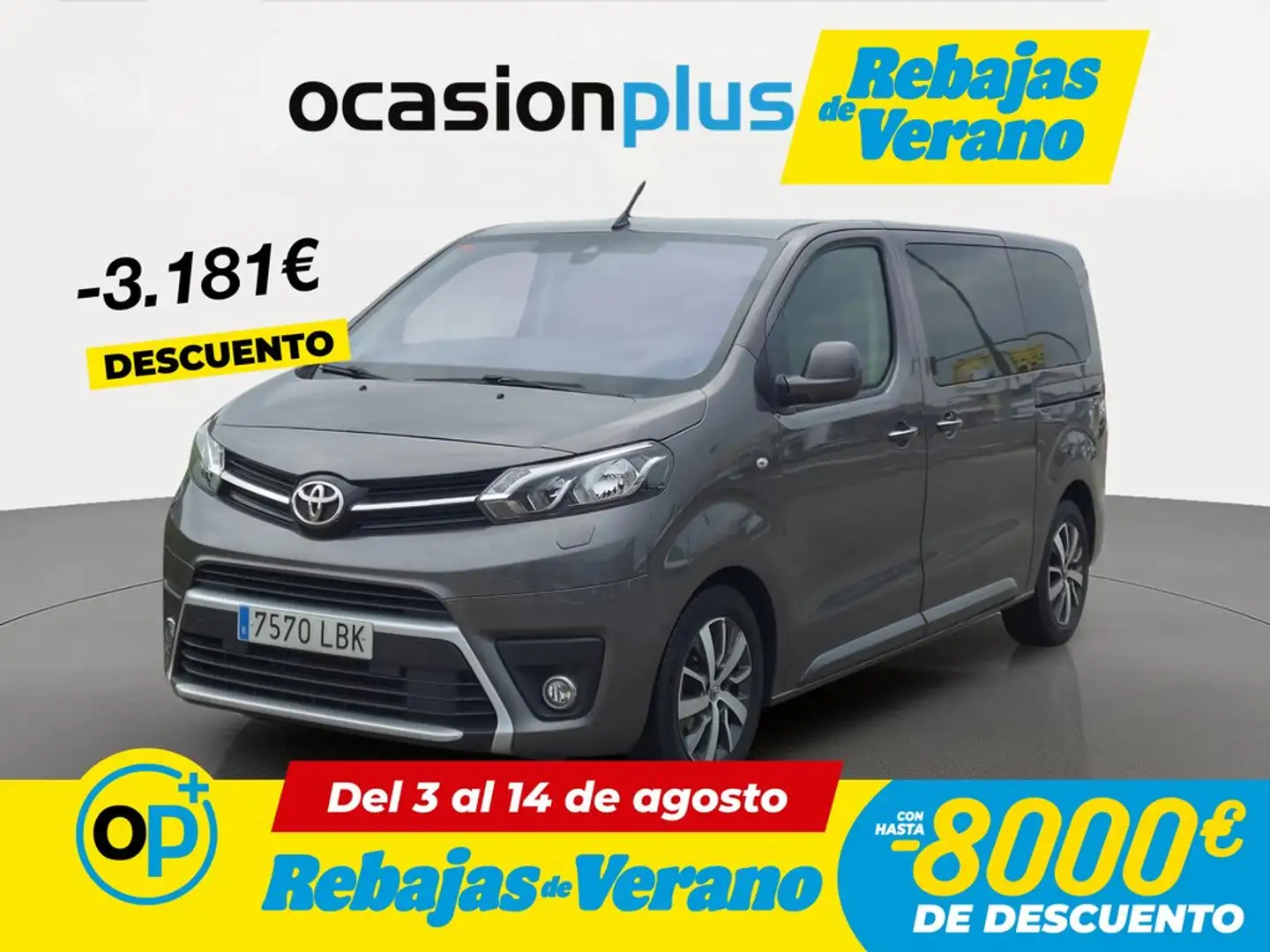 Toyota Proace Family L1 2.0D 8pl. Advance 150 Gris - 1