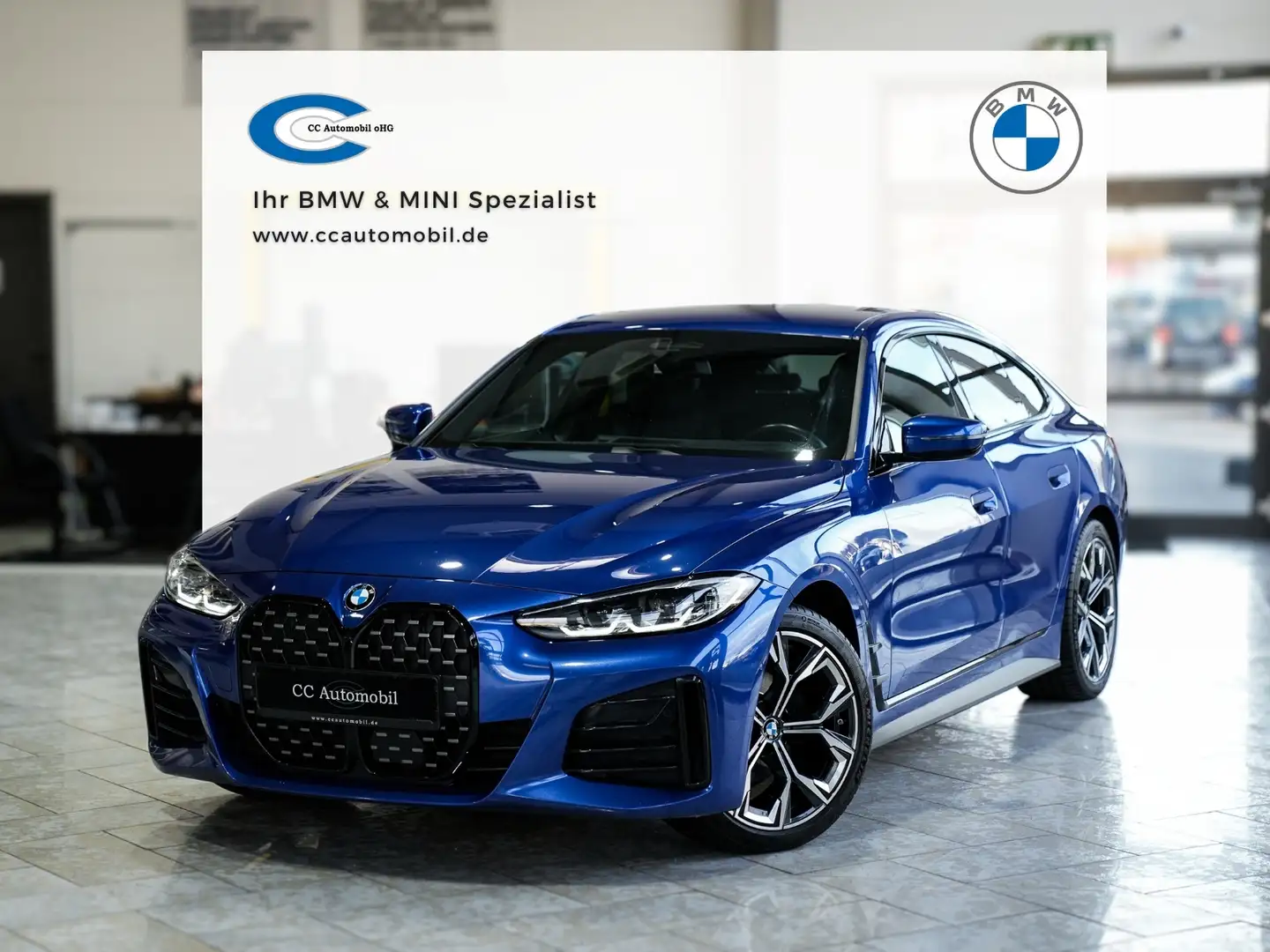 BMW 420 420d xDrive Gran Coupe M Sport ACC Standh. Bleu - 1