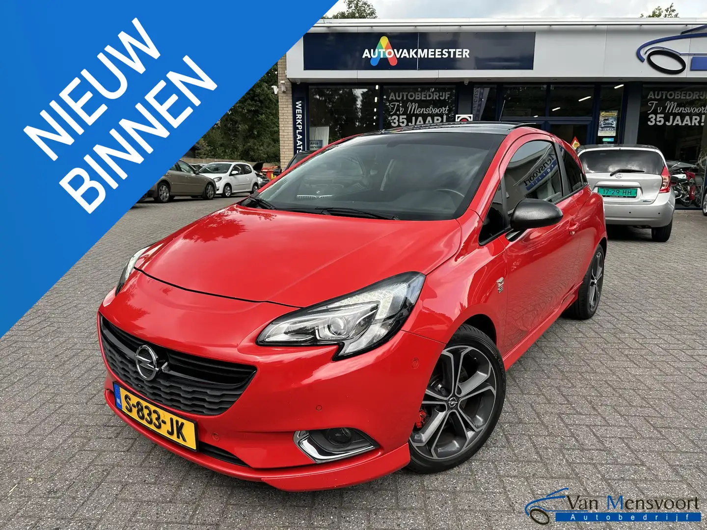 Opel Corsa 1.4 Turbo 150PK OPC-Line (GSI) Panorama|CarPlay|Ca Rood - 1