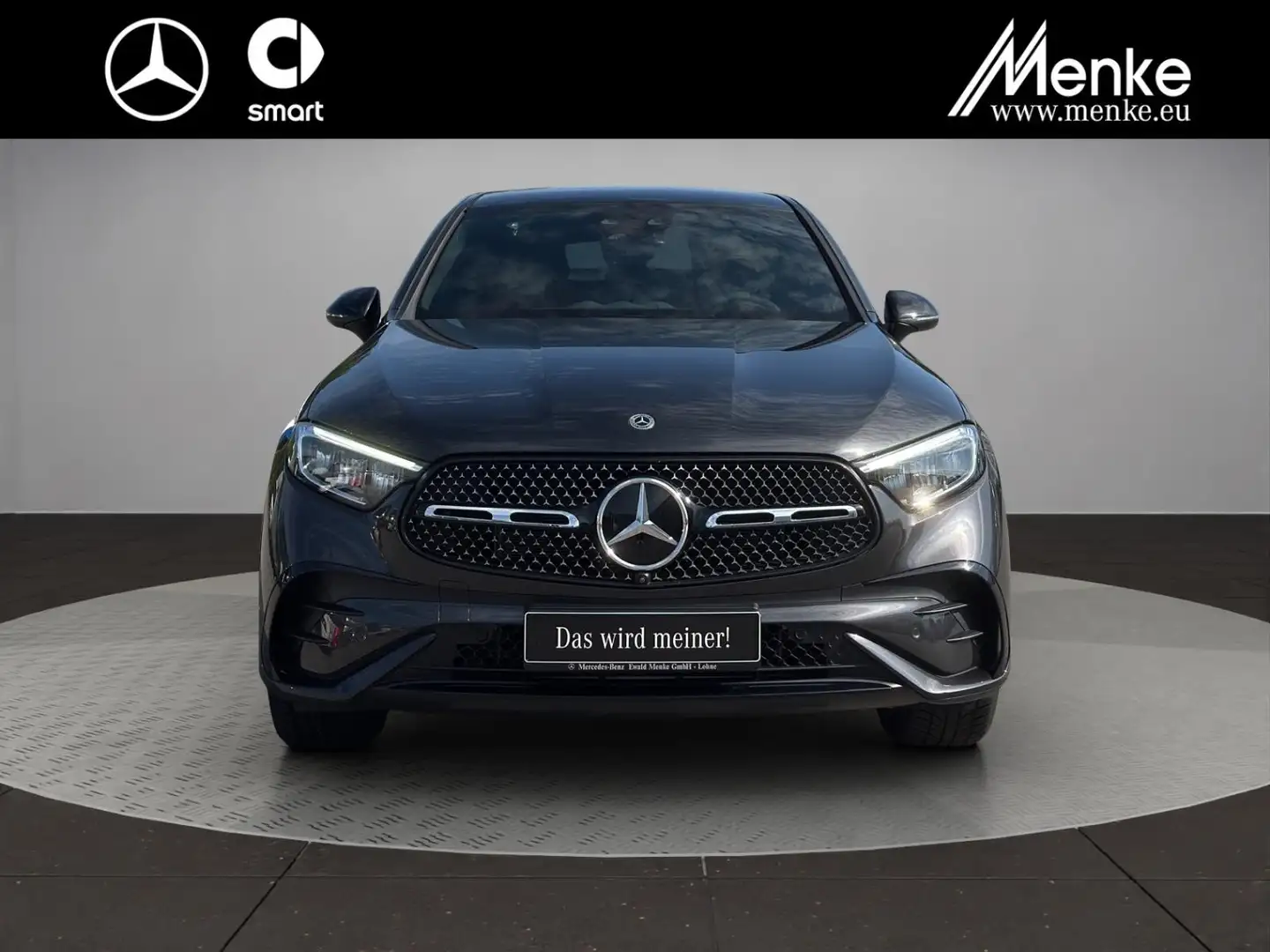 Mercedes-Benz GLC 450 d 4M Coupé AMG+Night-AHK+Distr+Memo+360 Grigio - 2