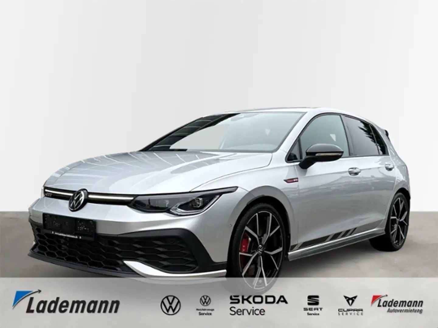 Volkswagen Golf VIII GTI Clubsport 2.0 TSI DSG NAVI+LED+ACC Silber - 1