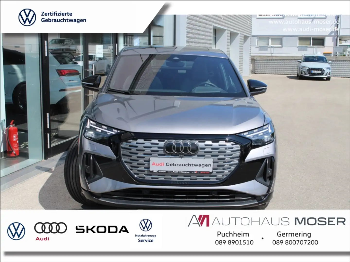Audi Q4 e-tron Sportback 50qu Edition S-Line*HUD*Pano!!! Grau - 1