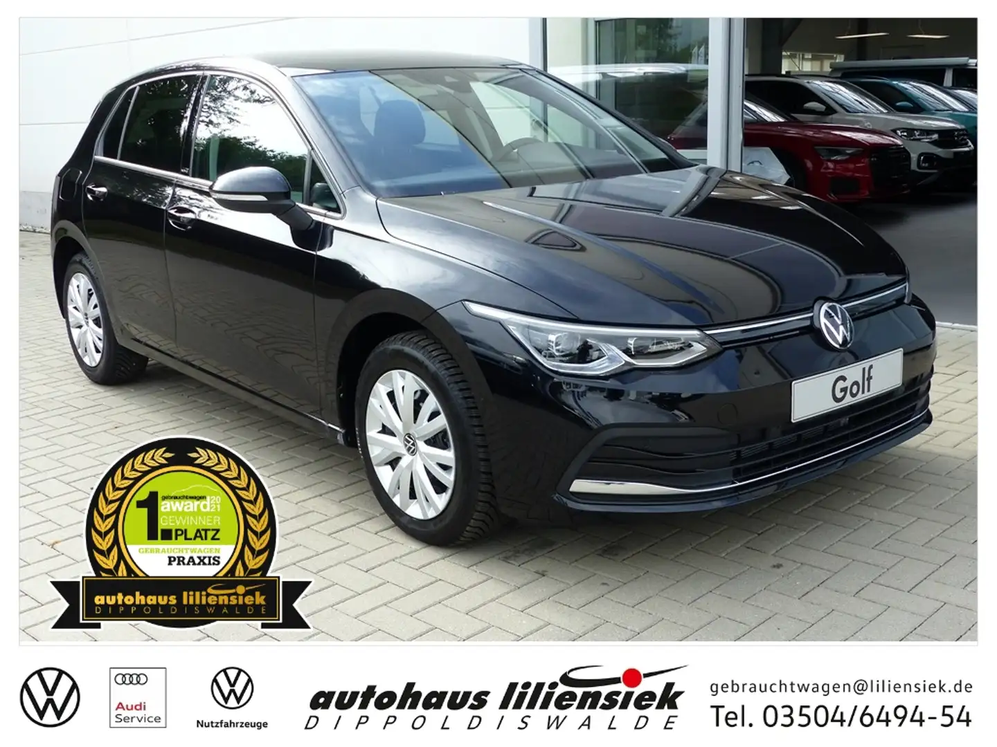 Volkswagen Golf 8 2.0 TDI DSG Move *LED*PDC*ACC* Schwarz - 1