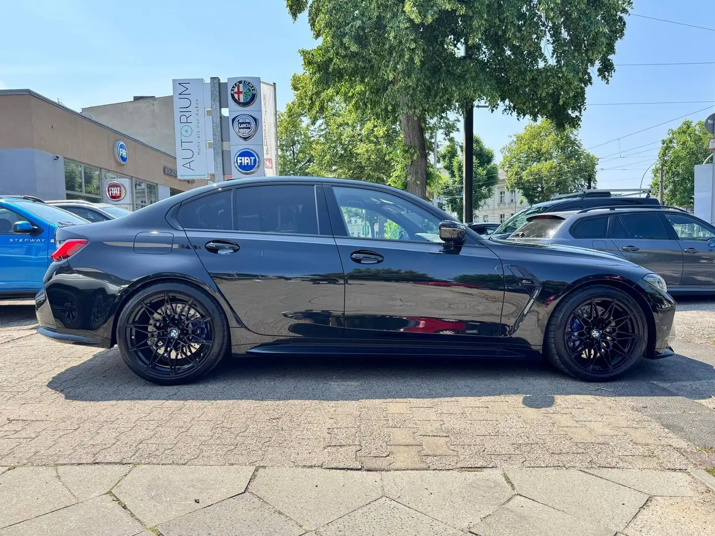 BMW M3 Competition + Leder+Klima+HeadUp+HK Sound+Navi Nero - 2
